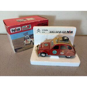 Polistil Citroen 2 CV Tunisia 1/25 HF Club Italy Diecast Model Rare Vintage Car